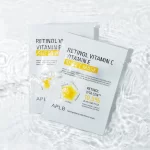 APLB Retinol Vitamine C Vitamin E Sheet Mask (X10) - immagine 3