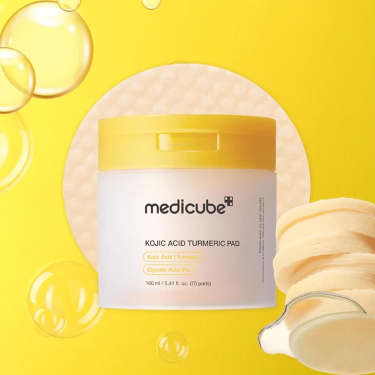 medicube-kojic-turmeric-pad-70pcs-miioradong-1 Medicube Kojic Acid Turmeric Pad 70 pads - immagine 1