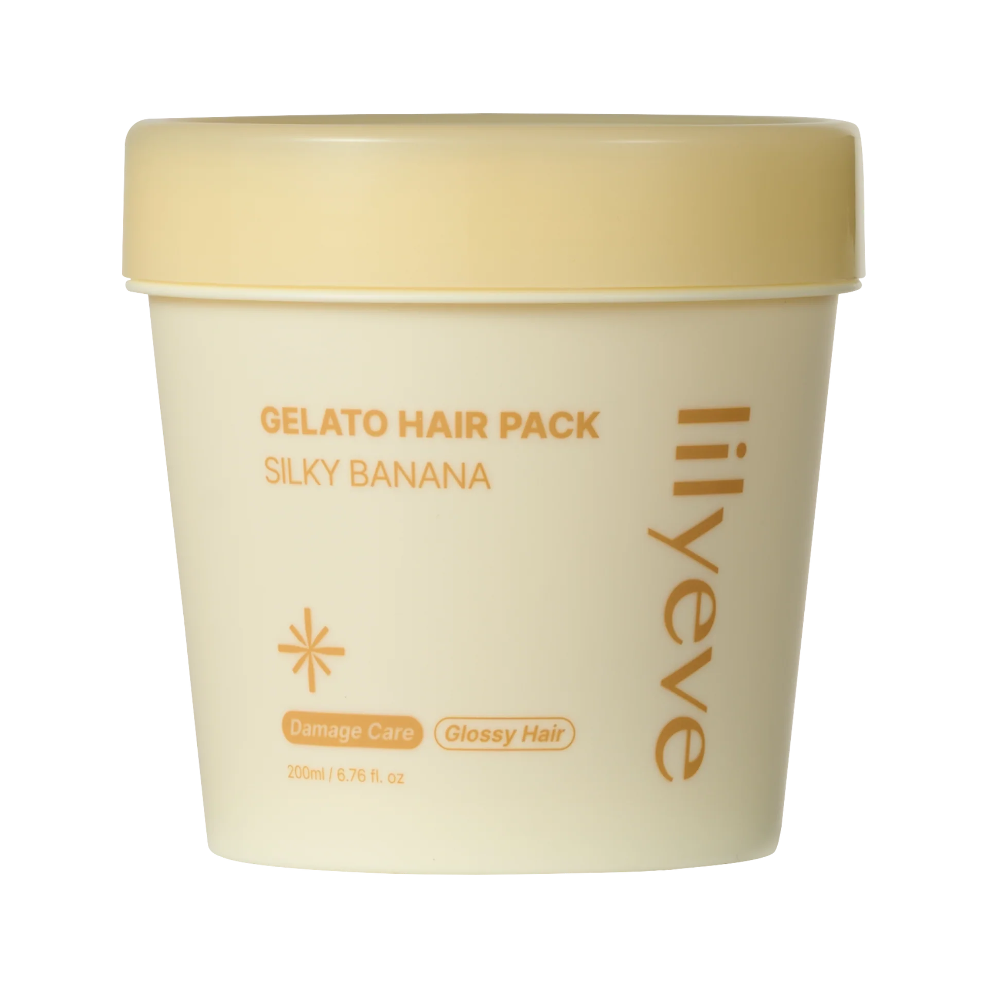 TURN Gelato Hair Pack SILKY BANANA 200ml 1 TURN Gelato Hair Pack SILKY BANANA 200ml - immagine 1